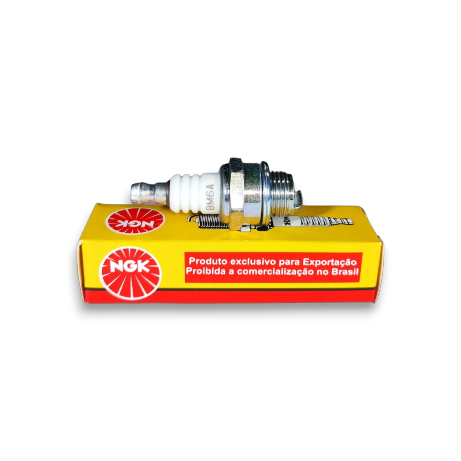 Bujía para Desmalezadora y Motosierra Paq. 10Und NGK