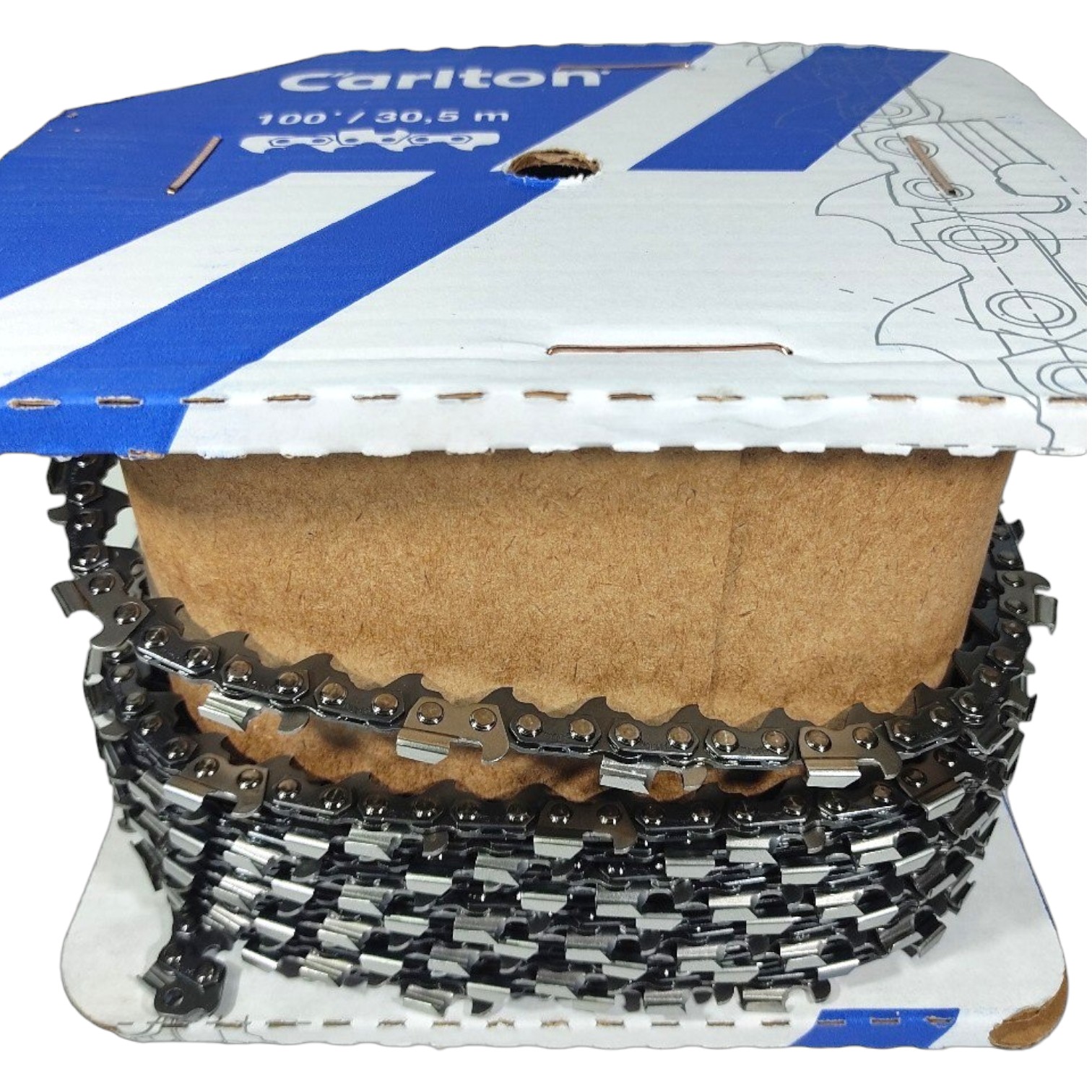 Cadena para Motosierra Cartlon 3/8” 050-058 - 404 0.63 823dt Rollo 30.5 mts