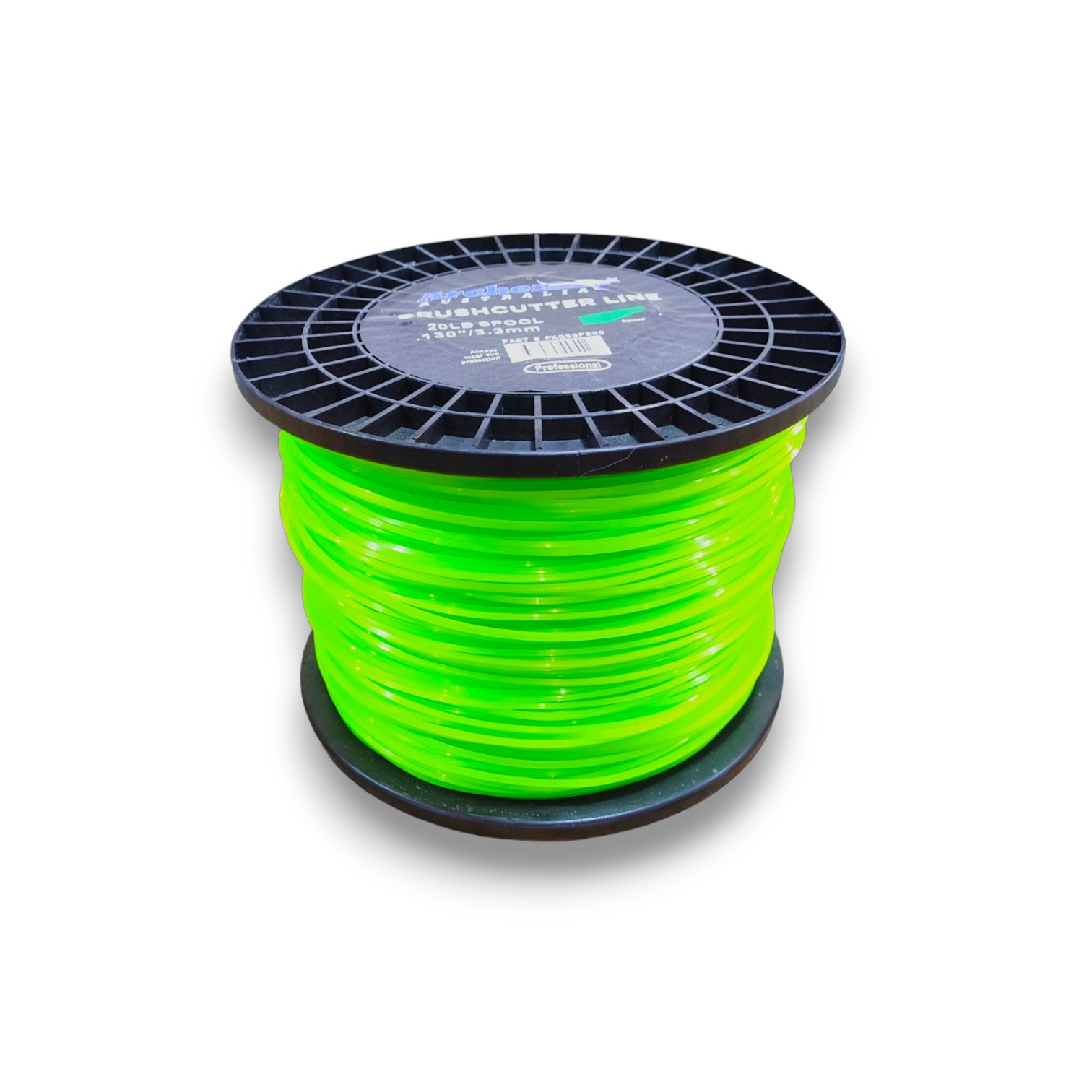 Nylon para Desmalezadora Archer 3.3mm 20lb 848 mts cuadrado color Verde